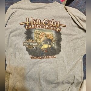 Mens 3XL Harley Davidson Hill City South Dakota Tee